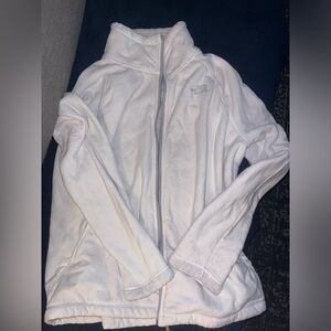 White the north face jacket